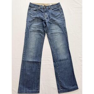 Texwood Jeans Mens 29x32 Blue Medium Wash Regular Straight Denim Pants Casual